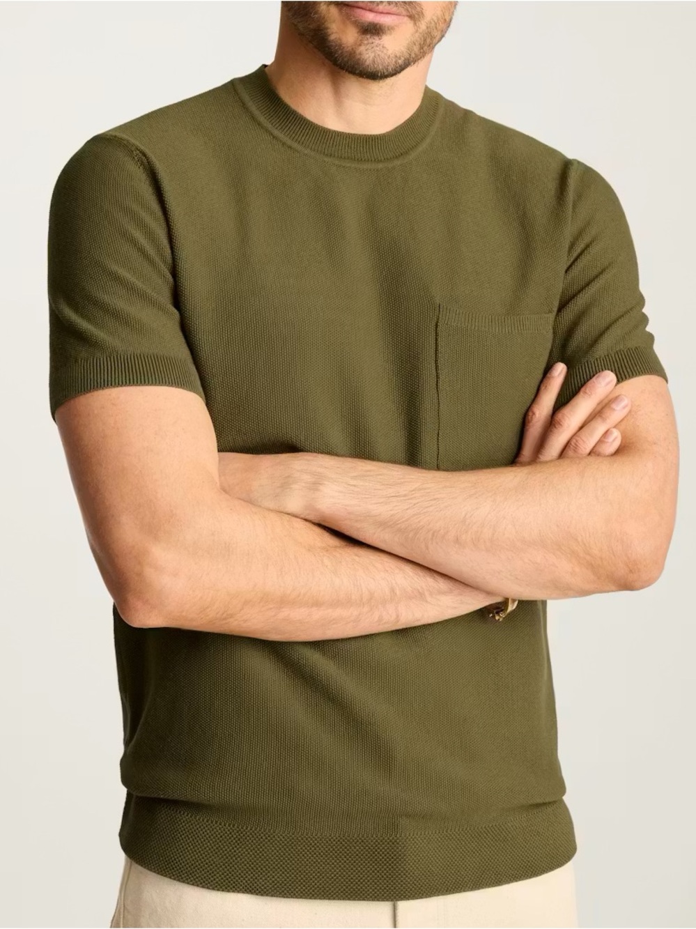 BONOBOS sweater pocket tee